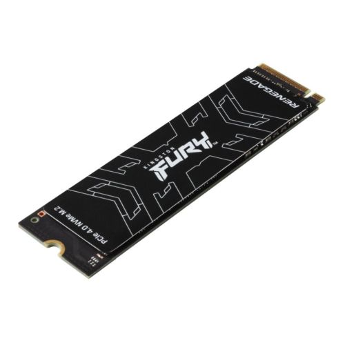Kingston 500GB Fury Renegade Gen4 M.2 NVMe SSD, M.2 2280, PCIe4, 3D TLC NAND, R/W 7300/3900 MB/s, 450K/900K IOPS, Aluminium Heatspreader Kingston 500GB Fury Renegade Gen4 M.2 NVMe SSD, M.2 2280, PCIe4, 3D TLC NAND, R/W 7300/3900 MB/s, 450K/900K IOPS, Aluminium Heatspreader